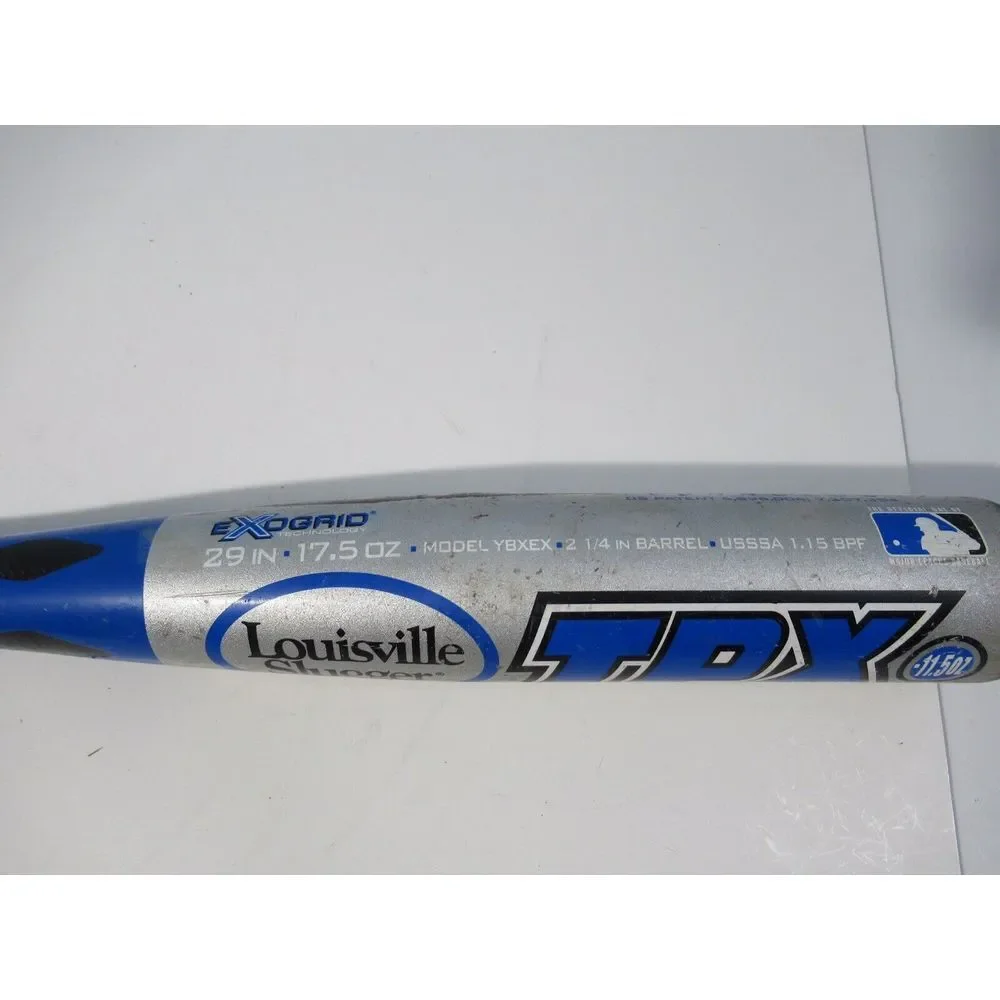 Louisville Slugger TPX EXO Grid 29 IN 17.5 OZ YBXEX Baseball Bat Great Condition